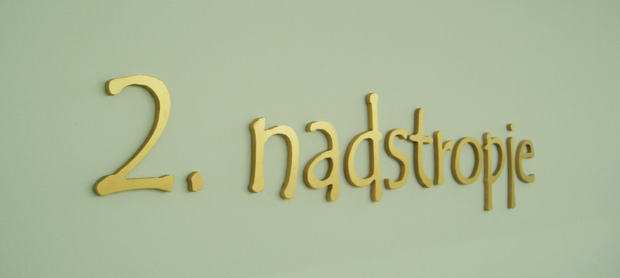 3D napis in izrrez folije ter drugih materialov