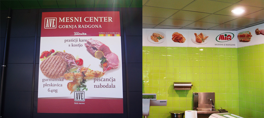 Digitalni tisk veliki mali formati folija cerada transparenti papir zaščita