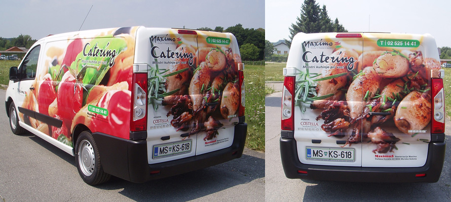 Lepljenje in graficna oprema vozil